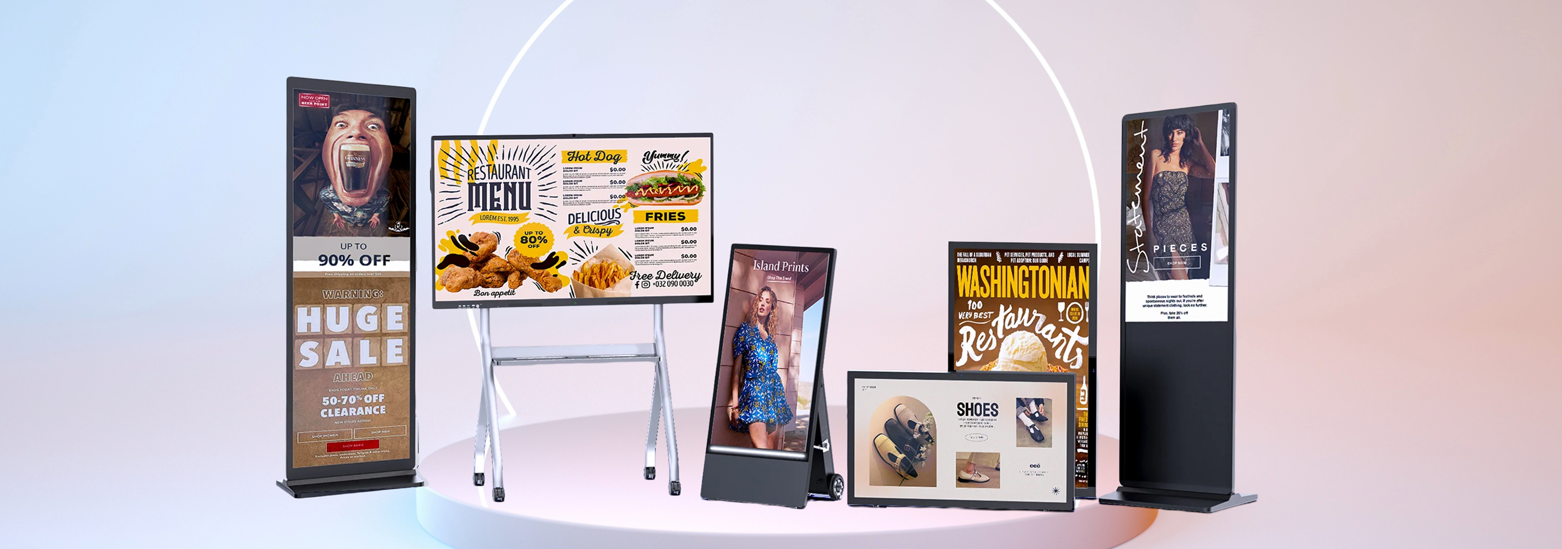 Digital Signal Displays x 5